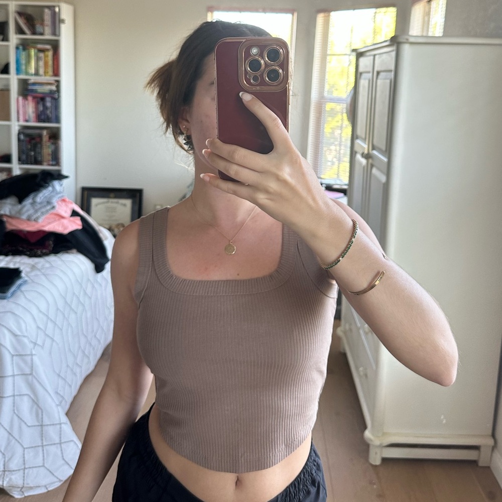 Brown Madewell top